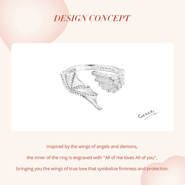 Angel and Devil Ring