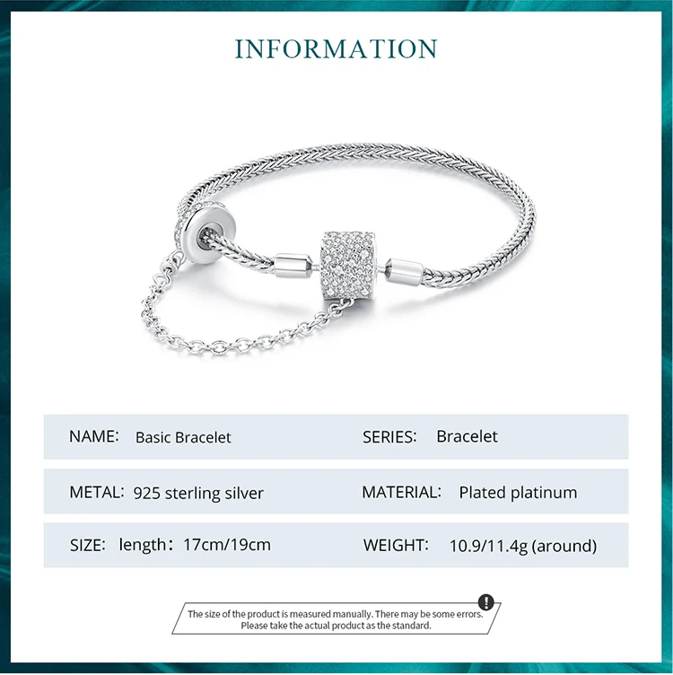 Basic Bracelet 925 Sterling Silver