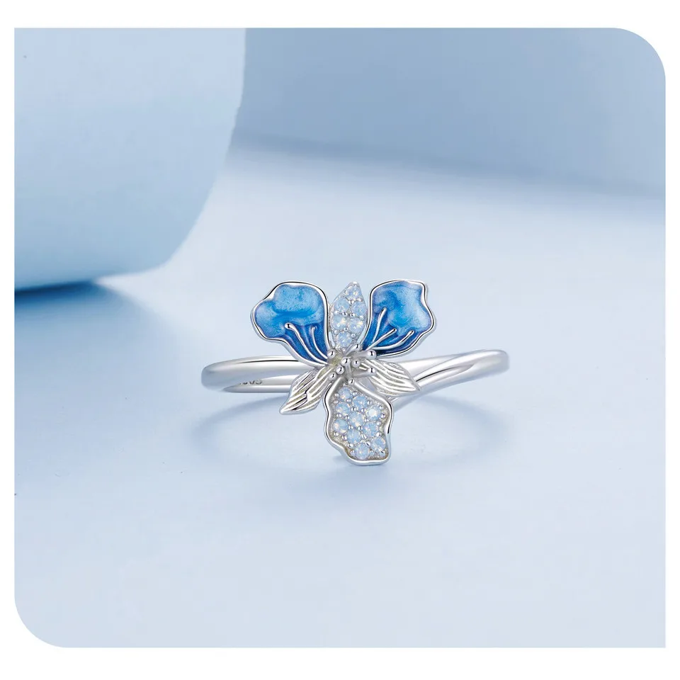 Blue Iris Ring