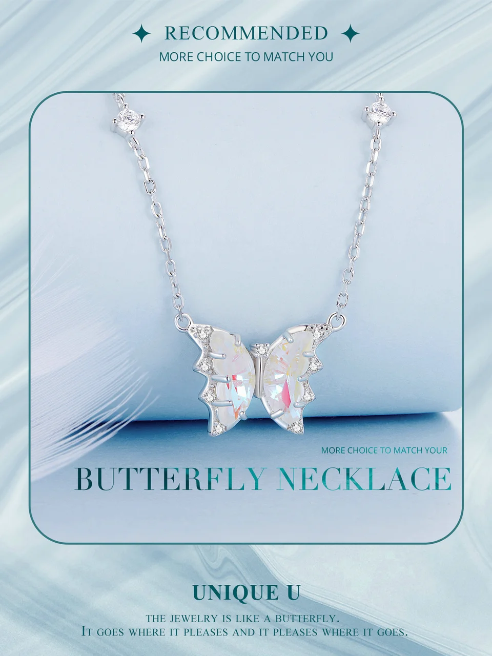 Butterfly Pendant Necklace Butterfly Pendant Necklace