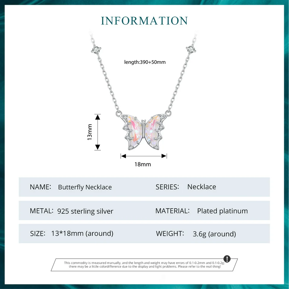 Butterfly Pendant Necklace