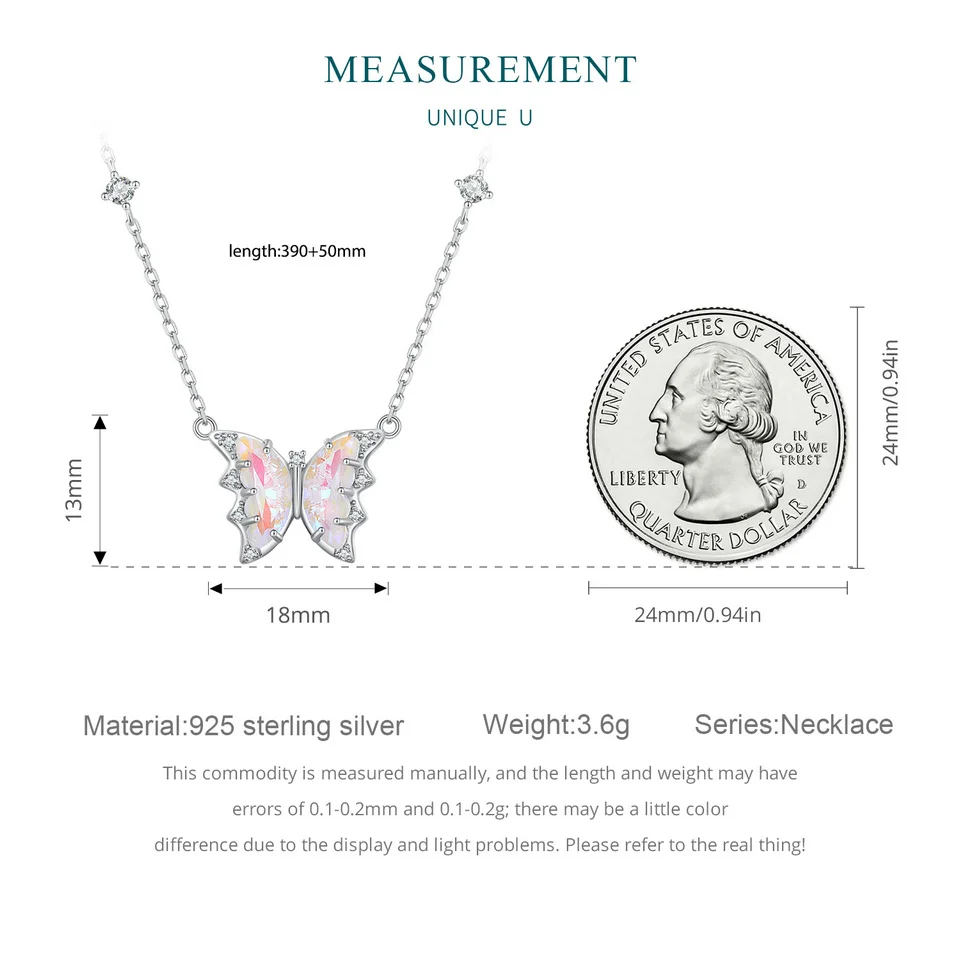 Butterfly Pendant Necklace