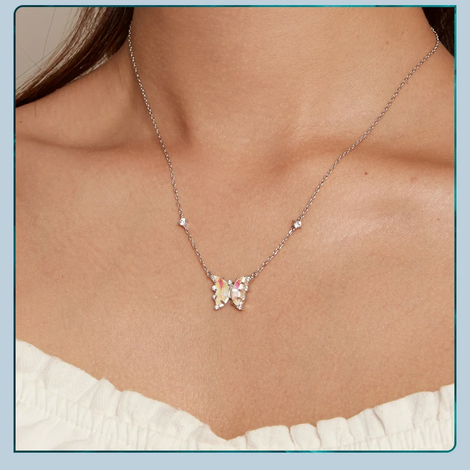 Butterfly Pendant Necklace