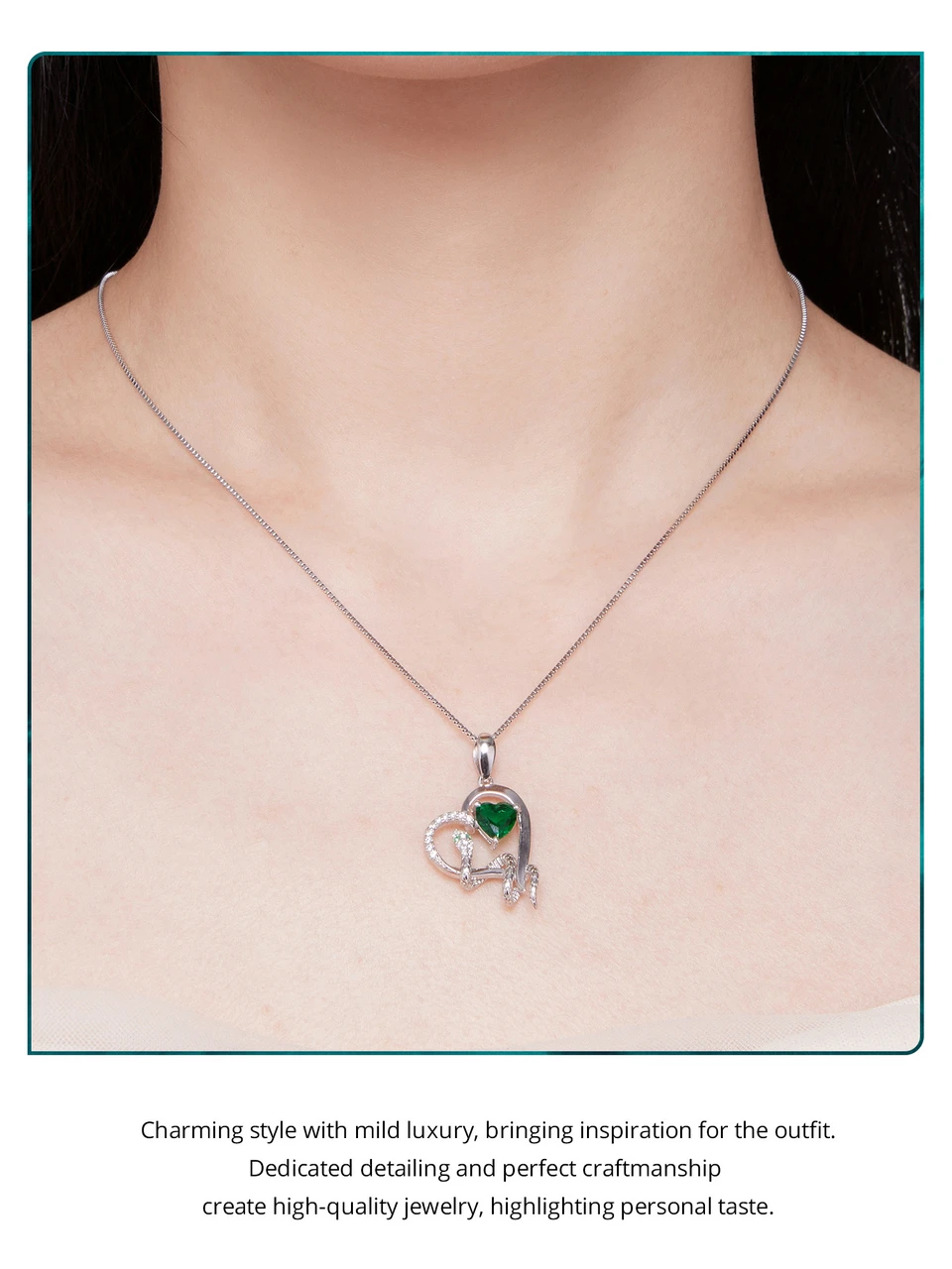 Delicate Snake Intertwine Love Necklace