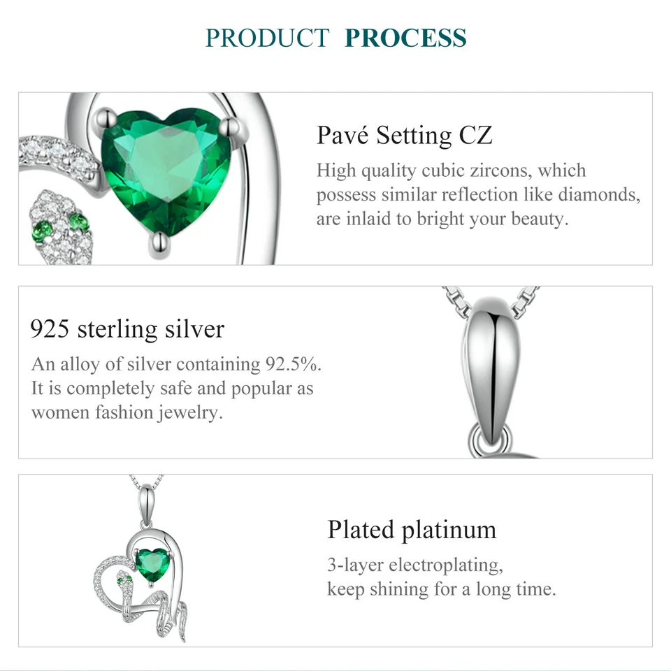 Delicate Snake Intertwine Love Necklace