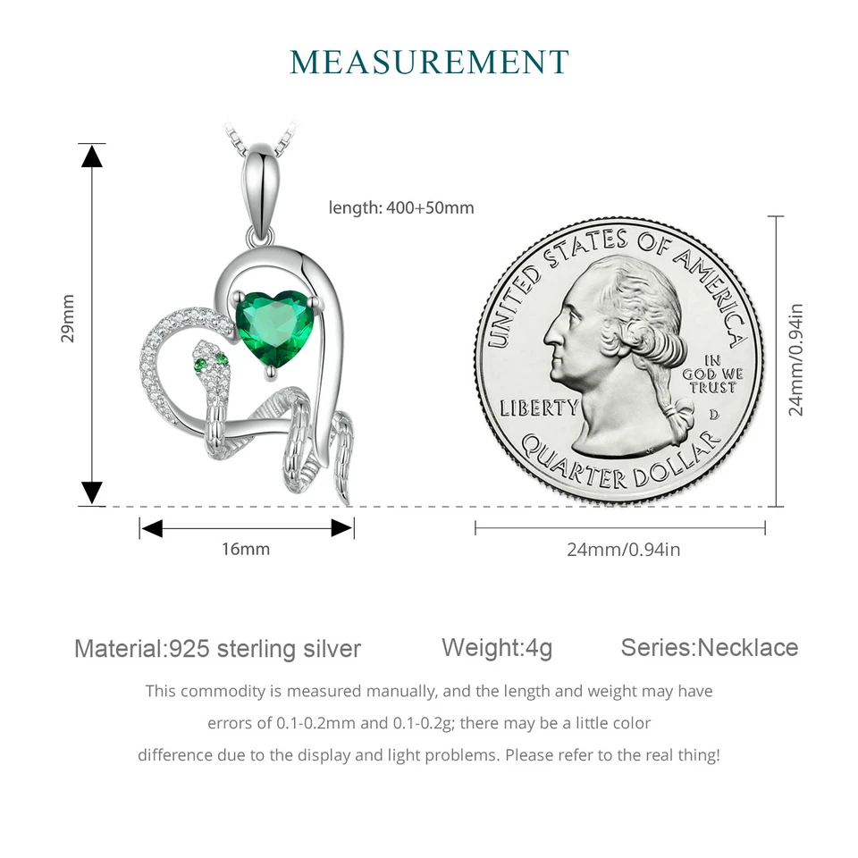 Delicate Snake Intertwine Love Necklace