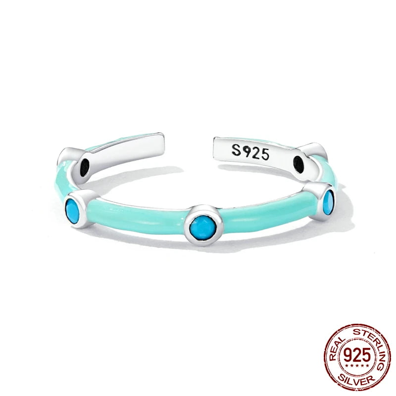 Delicate Turquoise Ring https://luxynor.com Delicate Turquoise Ring