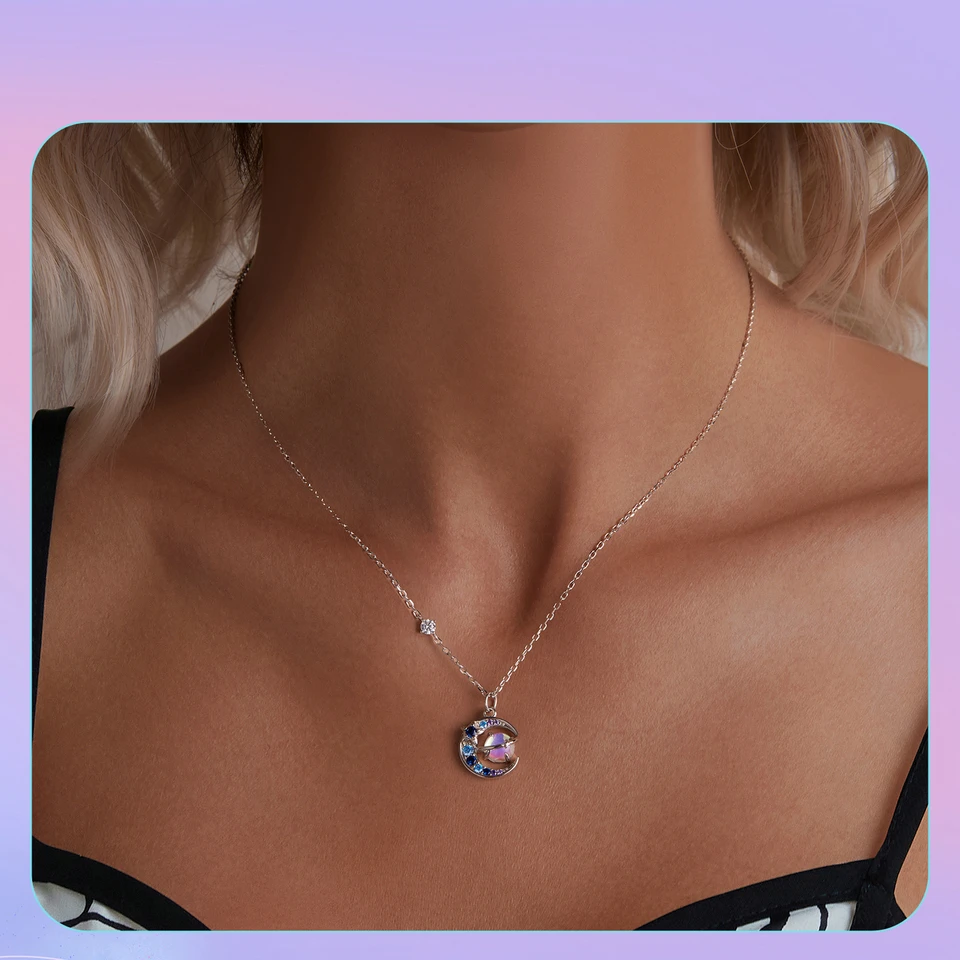 Fantasy planet necklace