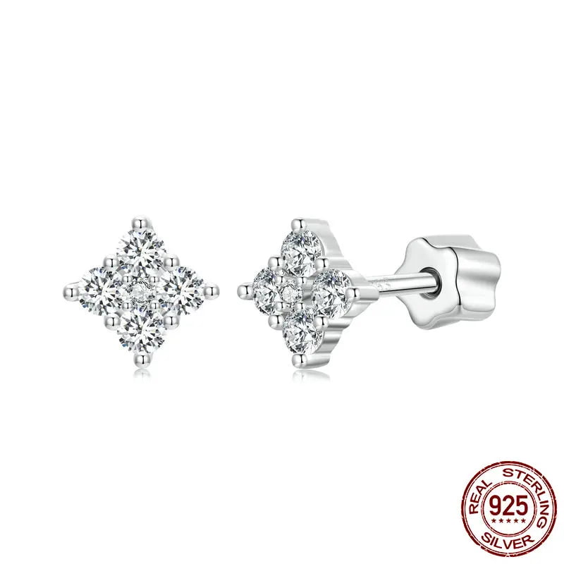 Four Leaf Clover Moissanite