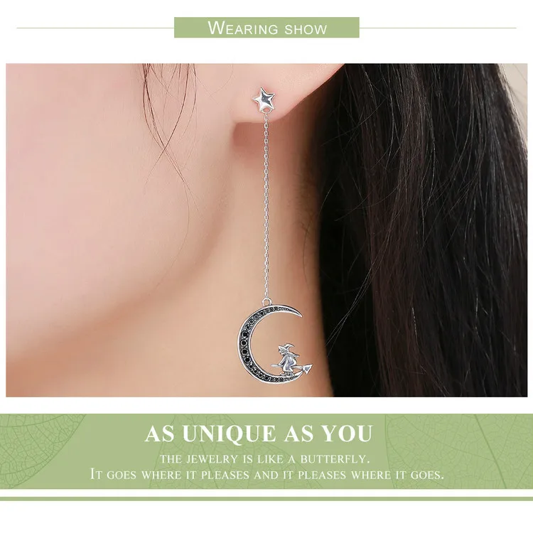 Magic Witch on the Moon