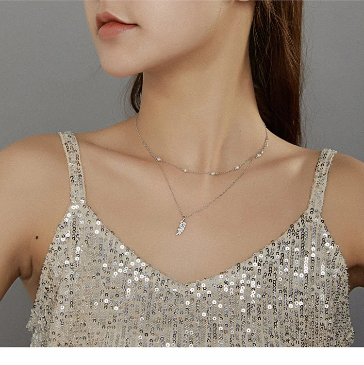 Shiny Wheat Ears Necklace