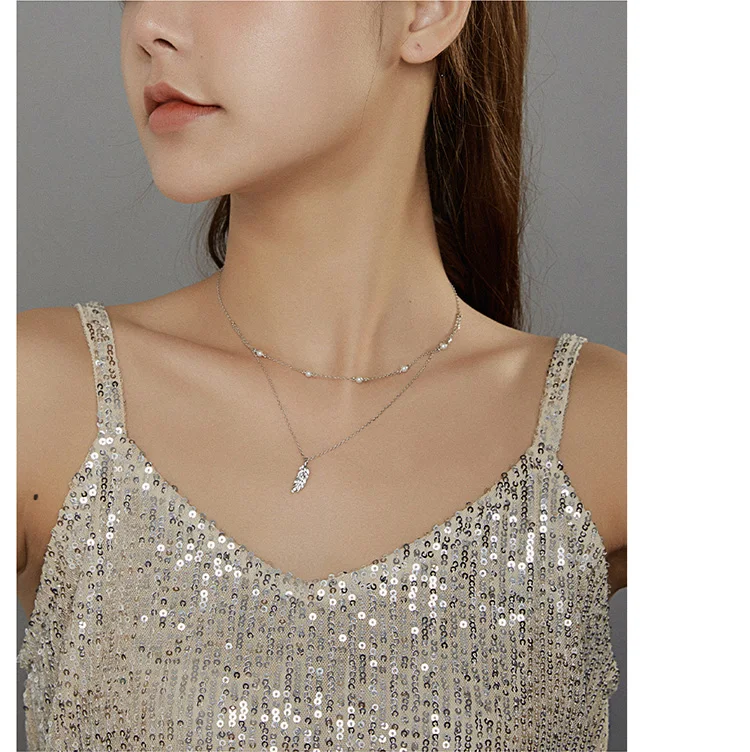 Shiny Wheat Ears Necklace