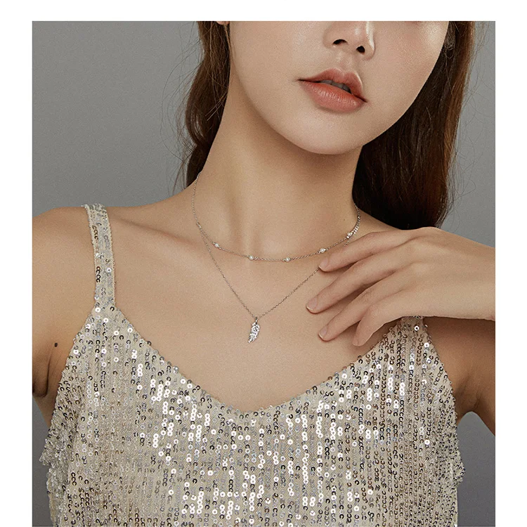 Shiny Wheat Ears Necklace