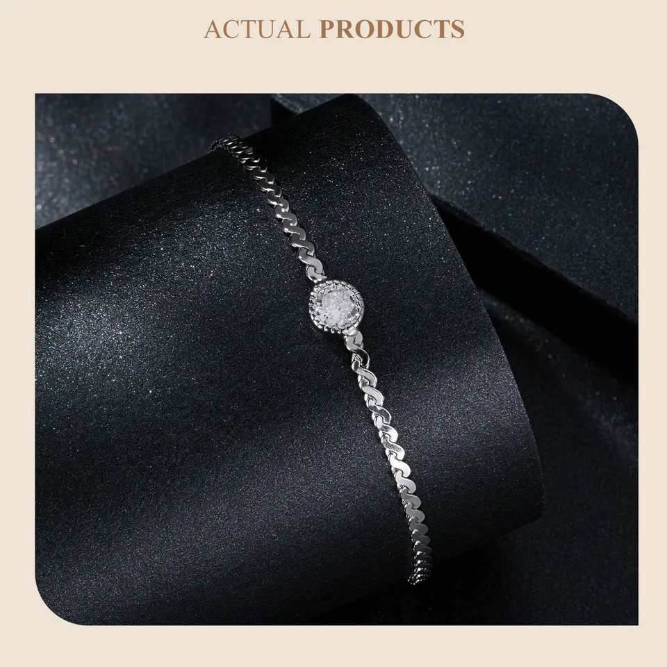 Sparkling Moissanite Bracelet