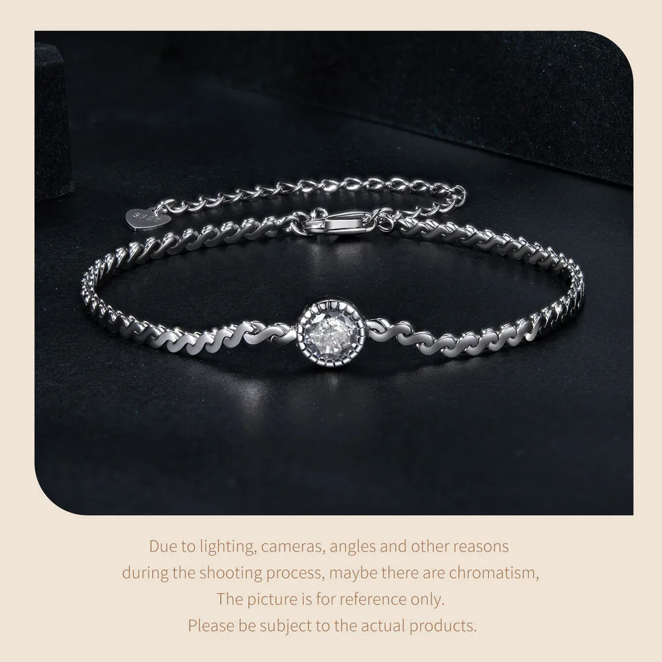 Sparkling Moissanite Bracelet
