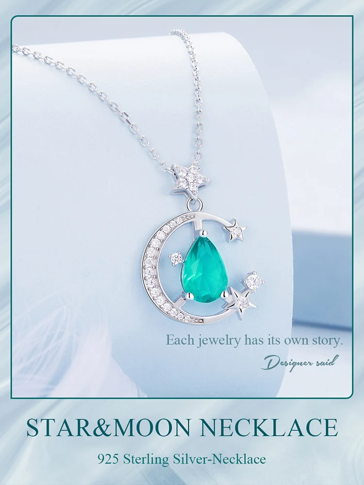 Star and Moon Necklace