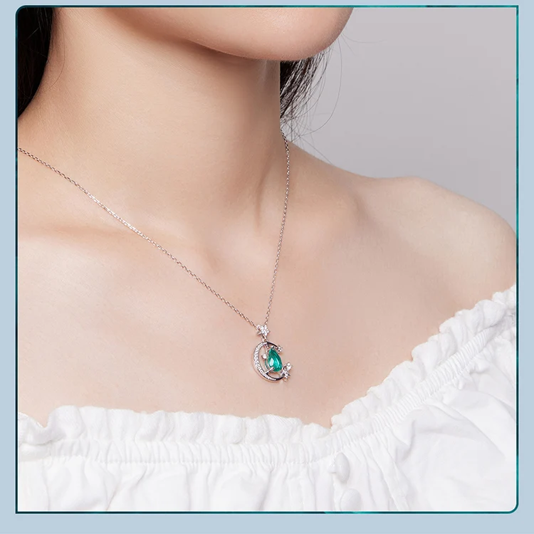 Star and Moon Necklace