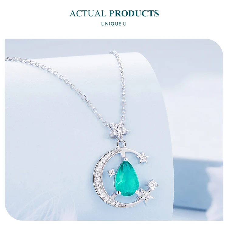 Star and Moon Necklace