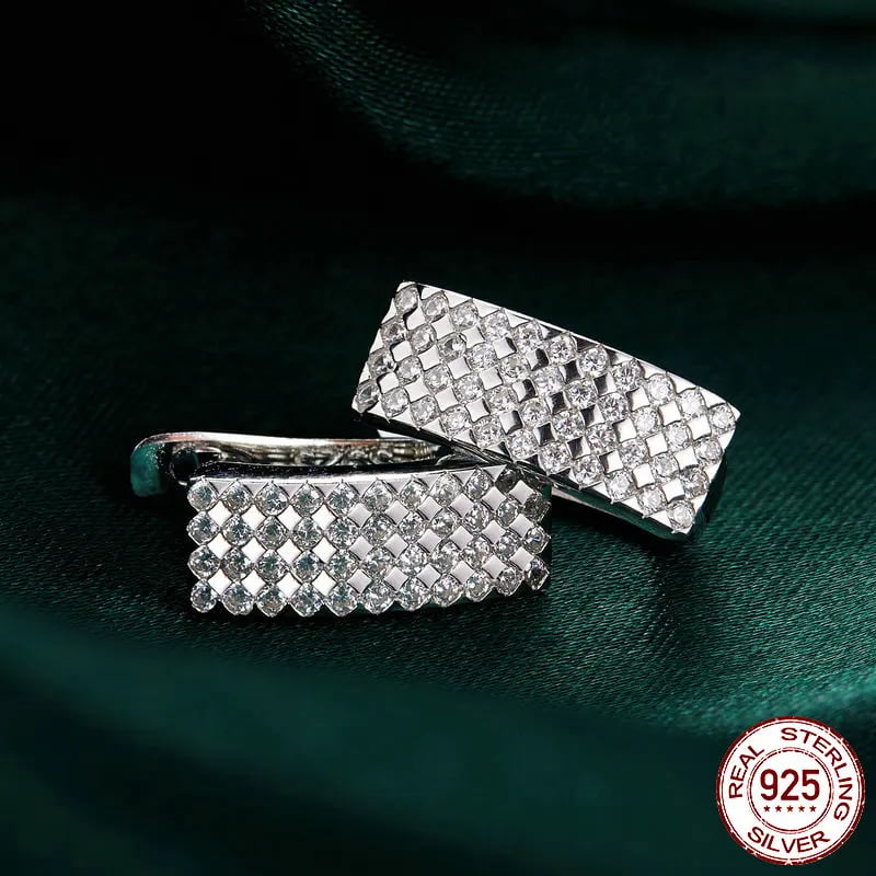 Sterling Silver Delicate Sparkling Ear https://luxynor.com Sterling Silver Delicate Sparkling Ear