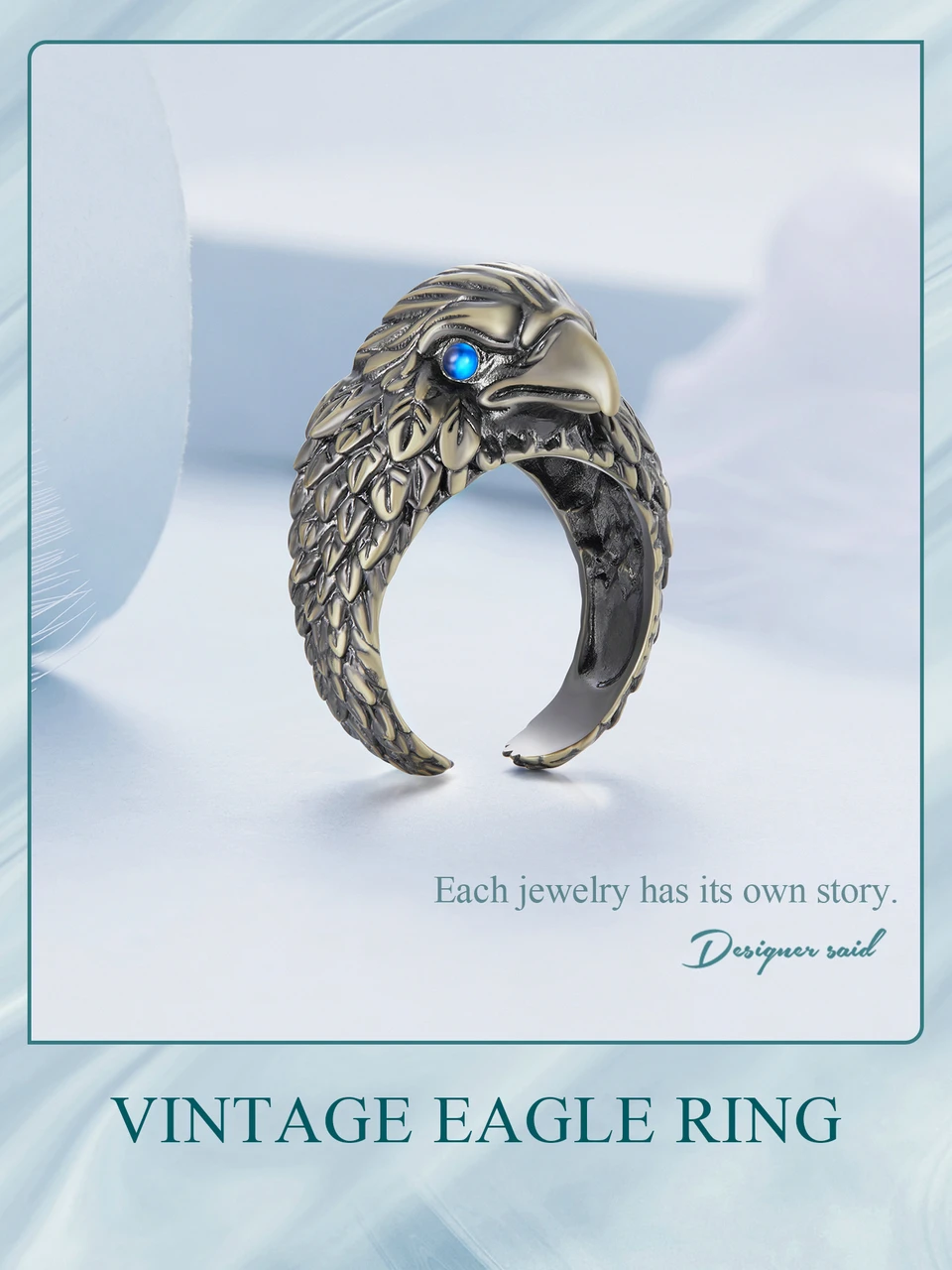 Vintage Eagle Ring