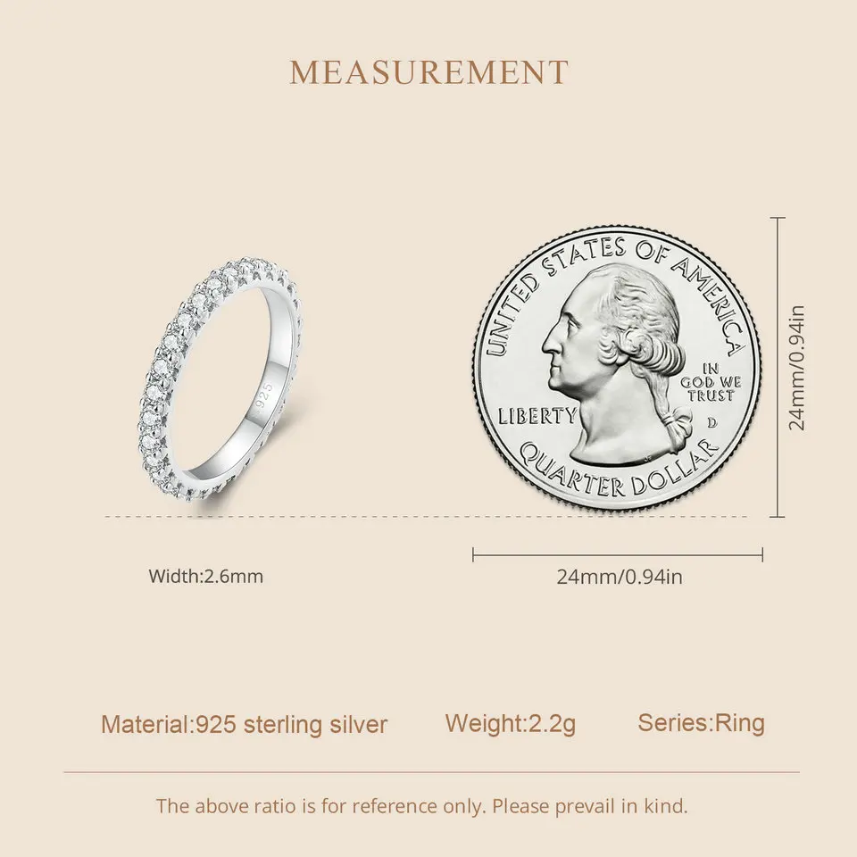 Delicate Moissanite Ring