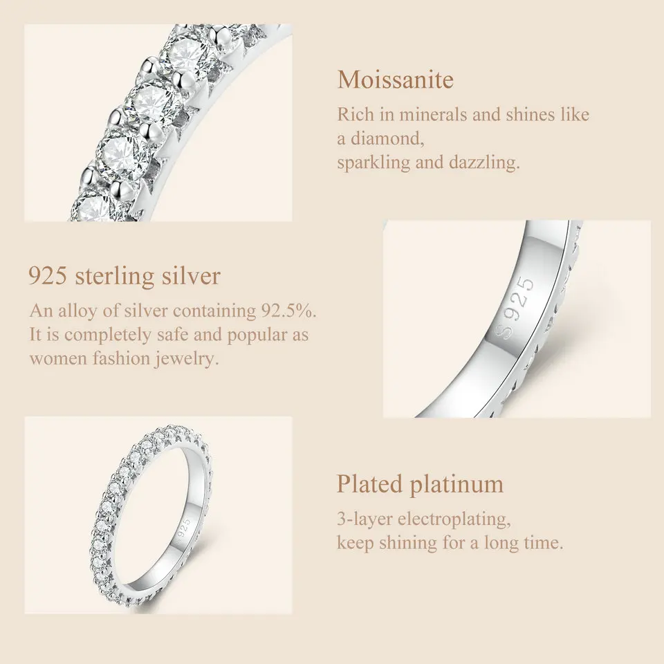 Delicate Moissanite Ring