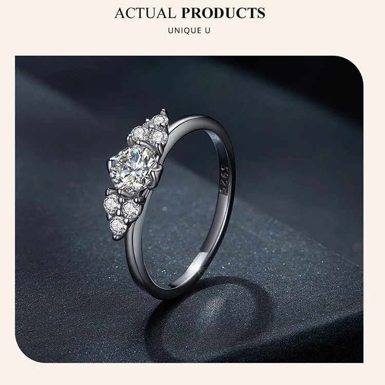 Moissanite Ring