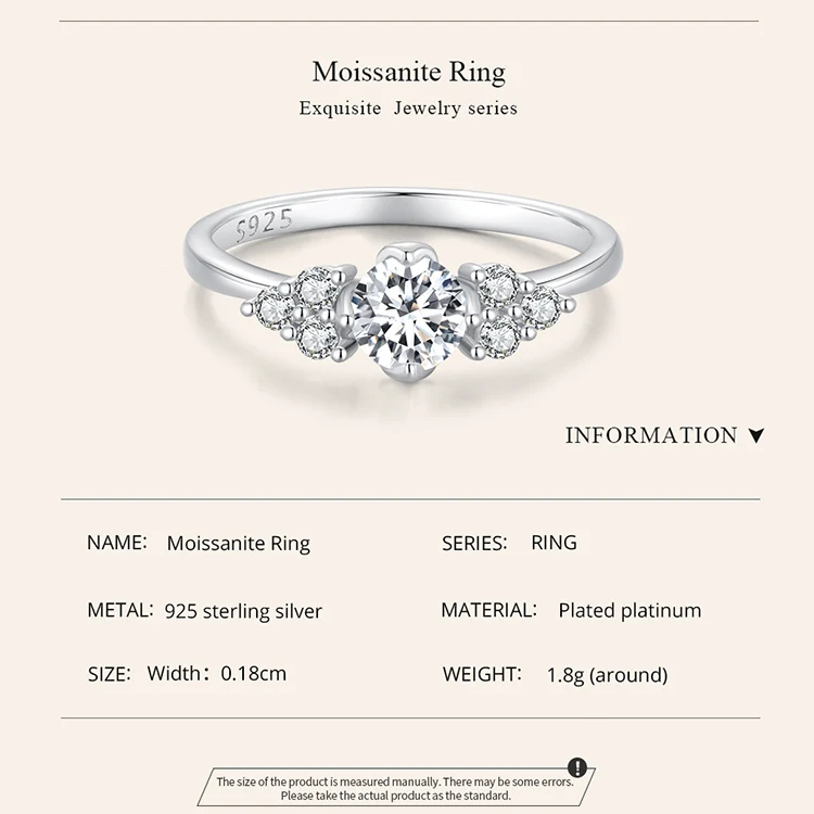 Moissanite Ring